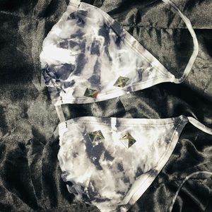 Bikini top from target. Very cute!